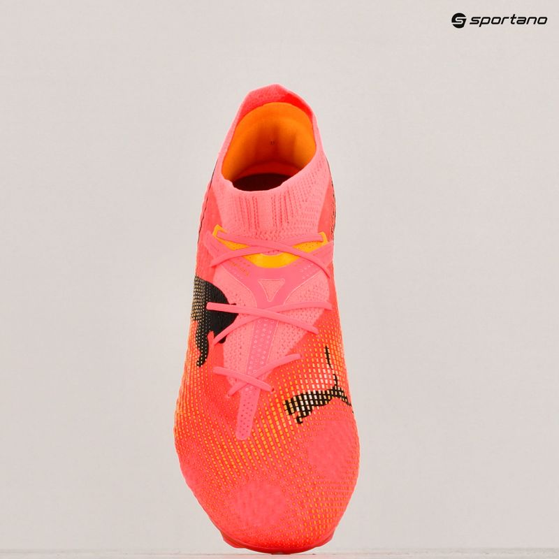 Încălțăminte de fotbal PUMA Future 7 PRO+ FG/AG sunset glow/puma black/sun stream 16