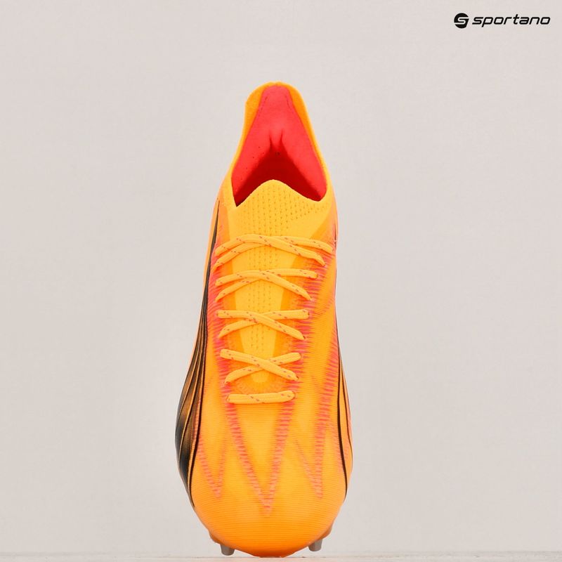 Încălțăminte de fotbal PUMA Ultra Ultimate MxSG sunset glow/puma black/sun stream 15