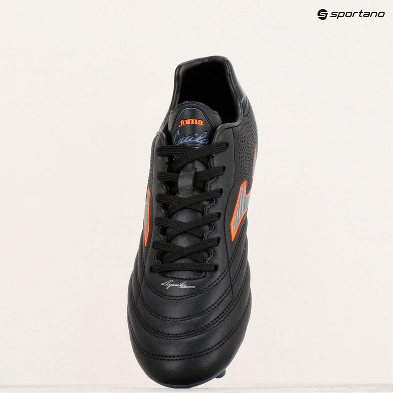 Încălțăminte de fotbal pentru bărbați Joma Aguila FG black/blue 10