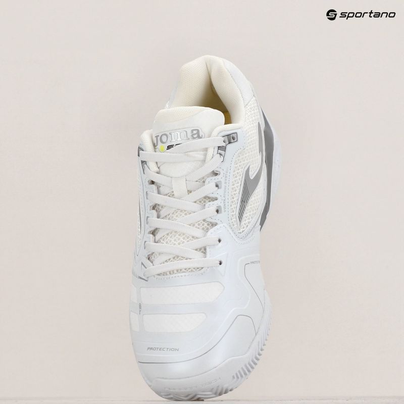 Pantofi bărbătești Joma Set Padel alb 10