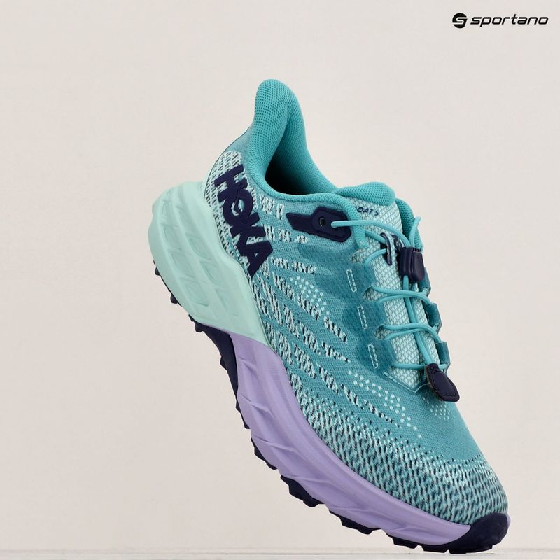 Încălțăminte de alergat pentru copii HOKA Speedgoat 5 ocean mist/lilac mist 11