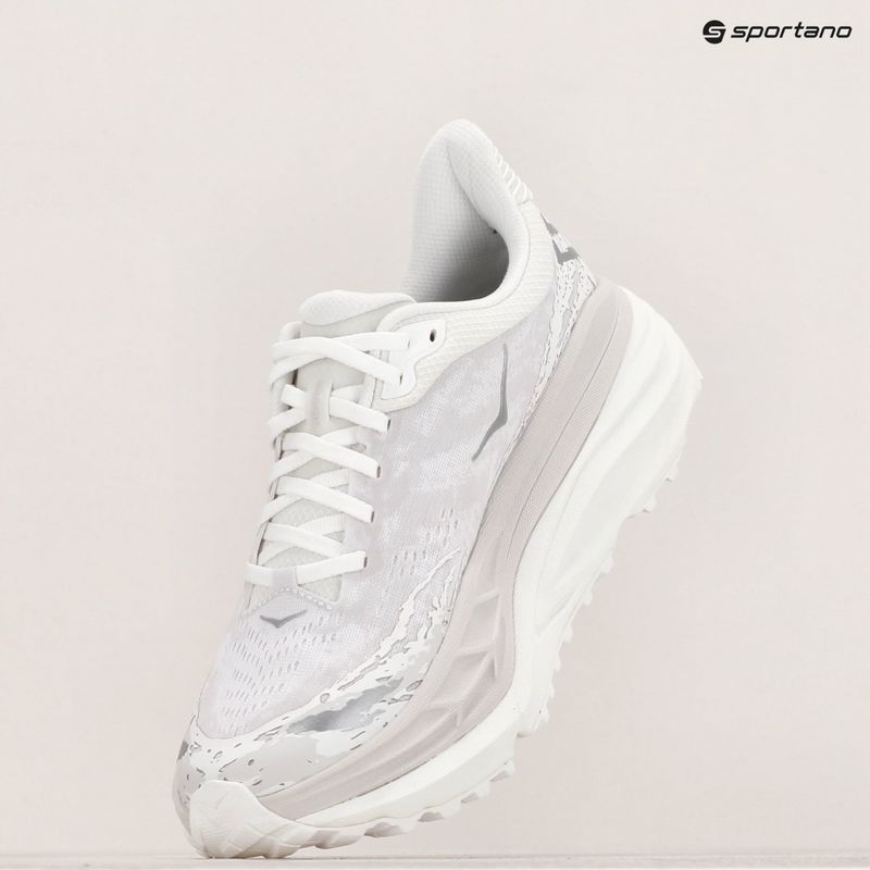 Încălțăminte de alergat pentru bărbați HOKA Stinson 7 white/white 10