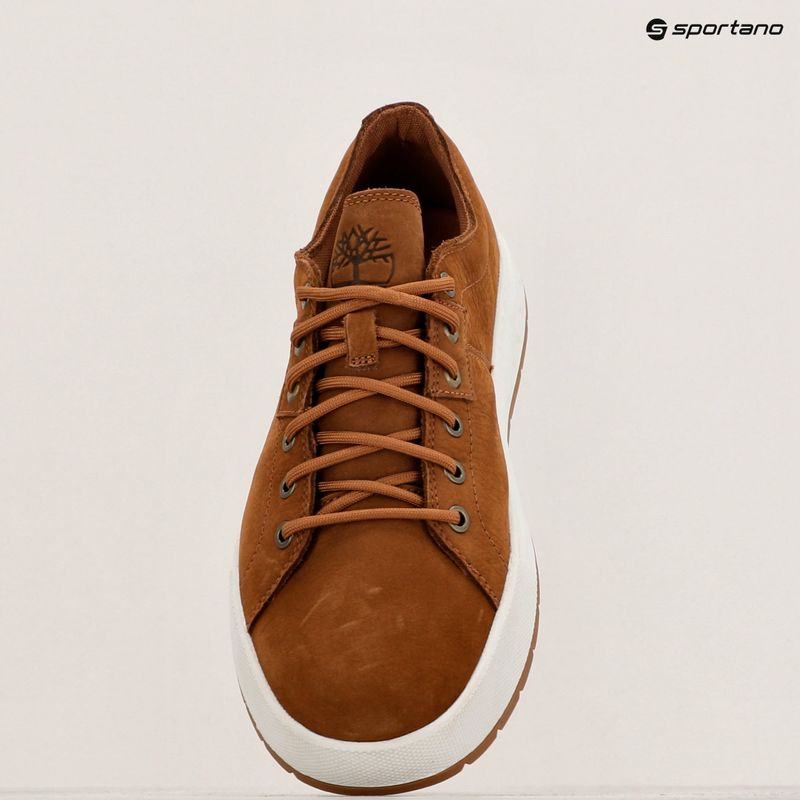 Timberland bărbați Maple Grove Low Lace rugină rugină nubuc cizme de bărbați 10