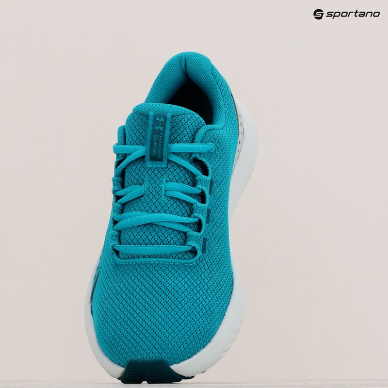 Încălțăminte de alergat pentru bărbați Under Armour Charged Surge 4 circuit teal/halo gray/hydro teal 9