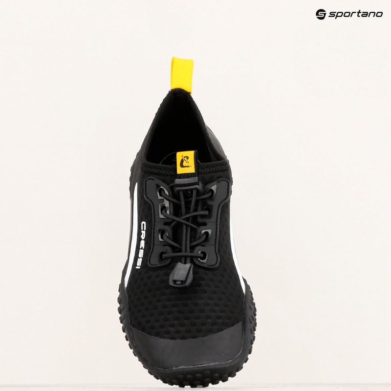 Încălțăminte de apă Cressi Sonar black/yellow 14