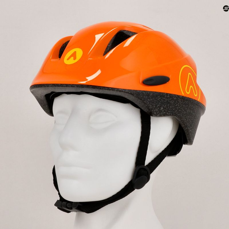 Cască de bicicletă pentru copii ATTABO Hinge portocalie 12
