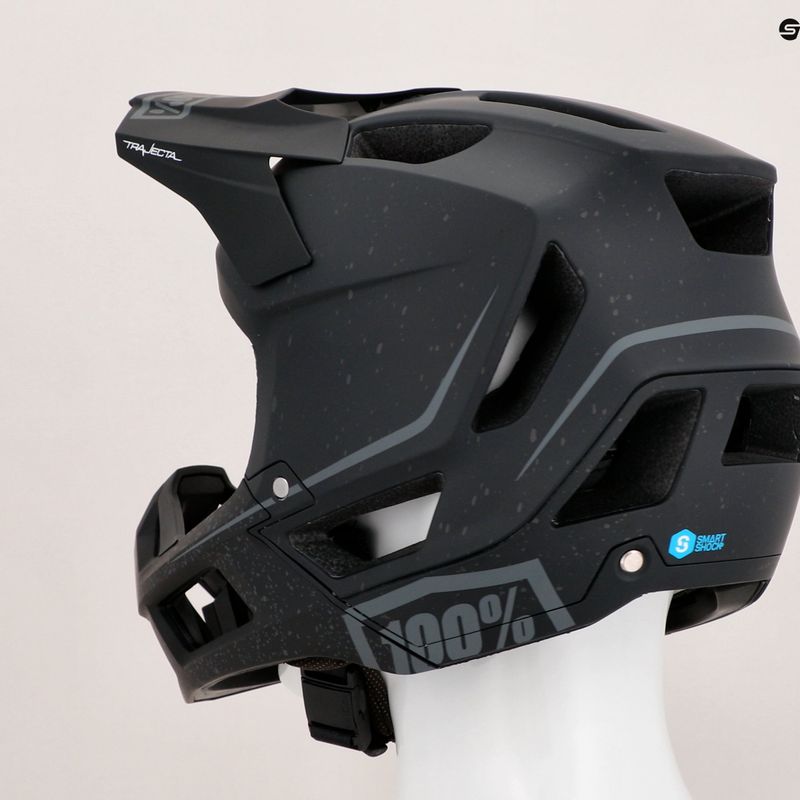 Cască de ciclism 100% Trajecta w/Fidlock black 9