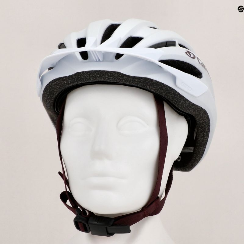 Cască de bicicletă Giro Register II Integrated MIPS matte white/dark cherry 10