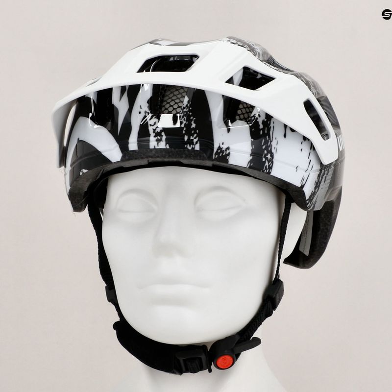 Cască de bicicletă pentru copii UVEX React Jr white/black 12