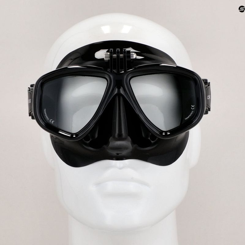 Mască de scufundări  Cressi Action black/black 3
