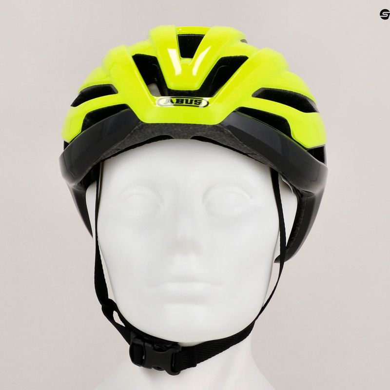 Cască de bicicletă  ABUS StormChaser neon yellow 9