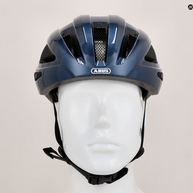 Cască de biciclist ABUS Macator albastru marin 67326 11
