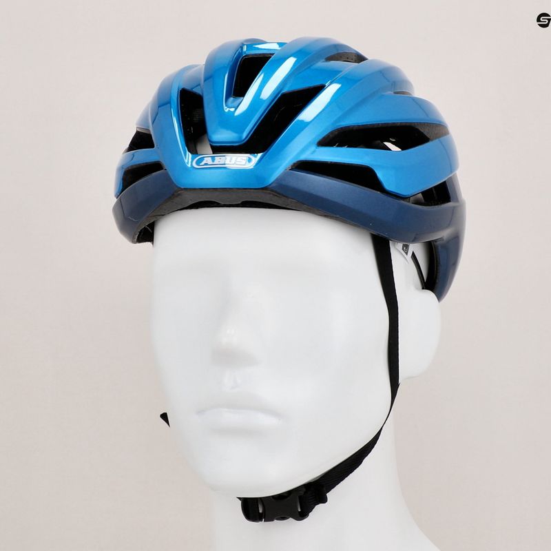 Cască de bicicletă  ABUS StormChaser steel blue 9