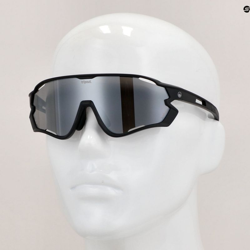 Ochelari de soare Tripout Force black/dark silver axiom 7