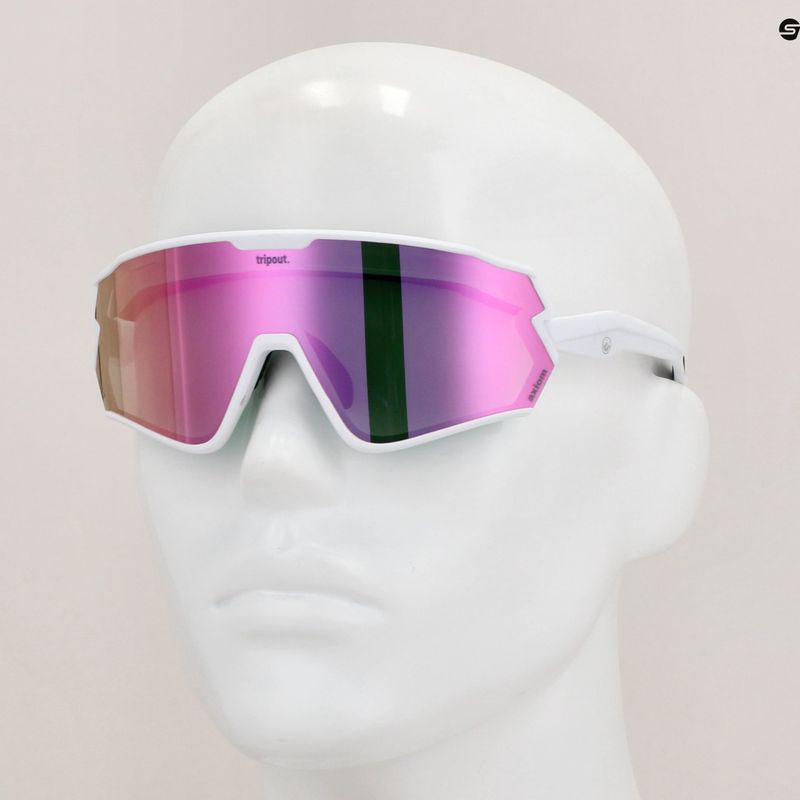 Ochelari de soare Tripout Infinity white/pinky axiom 7