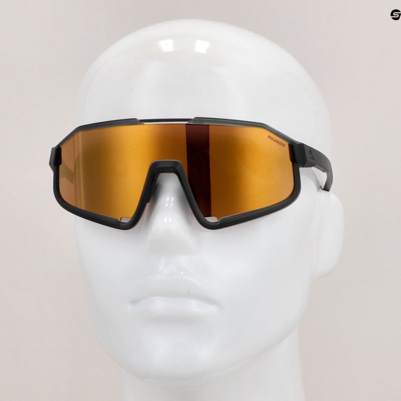 Ochelari de soare pentru bărbați Quiksilver Slash Polarised smoke/gold 7