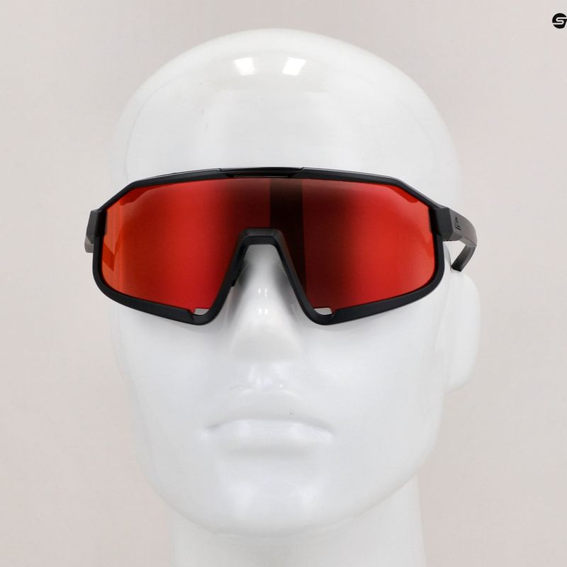 Ochelari de soare pentru bărbați Quiksilver Slash+ black ml red 8