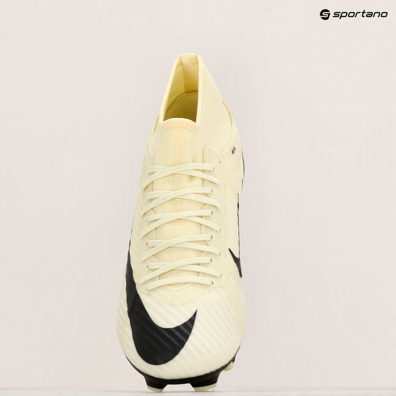 Încălțăminte de fotbal  Nike Zoom Mercurial Superfly 9 Academy FG/MG lemonade / black 9