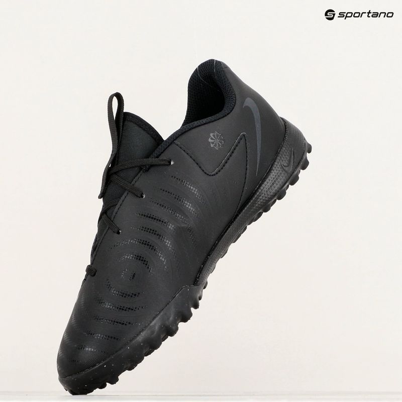 Încălțăminte de fotbal pentru copii Nike Phantom GX II Academy TF Junior black/black 9