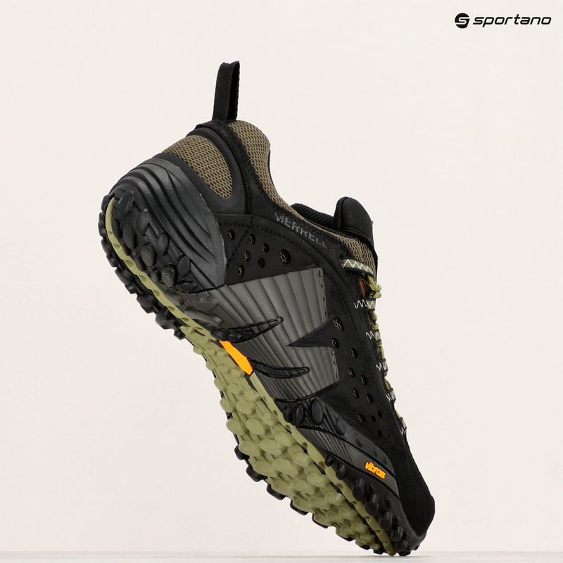 Încălțăminte turistice pentru bărbați Merrell Intercept black/nutshell 11