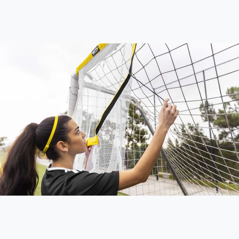 Scut pentru antrenament de precizie a loviturilor SKLZ Top Shelf alb/galben 8