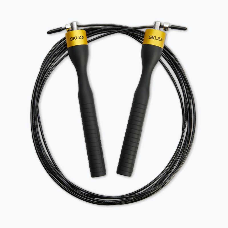 Coardă SKLZ Speed Rope Pro black/yellow 2