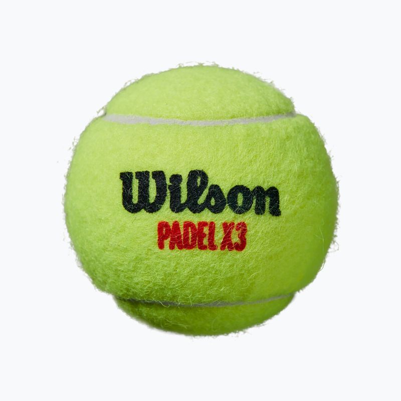 Bile de padel Wilson 3 buc. galbene WR8900801001 2