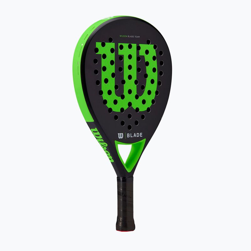 Rachetă de padel Wilson Blade Team V2 negru-verde WR067411U2 7