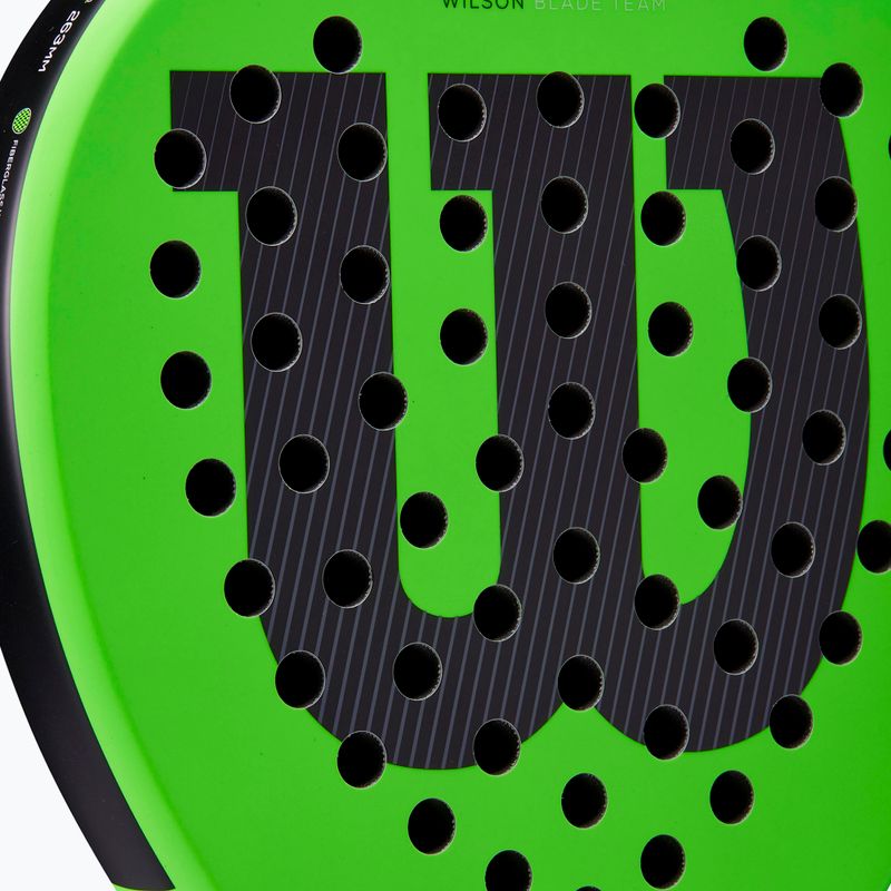 Rachetă Wilson Blade Team V2 Padel verde WR067421U2 10