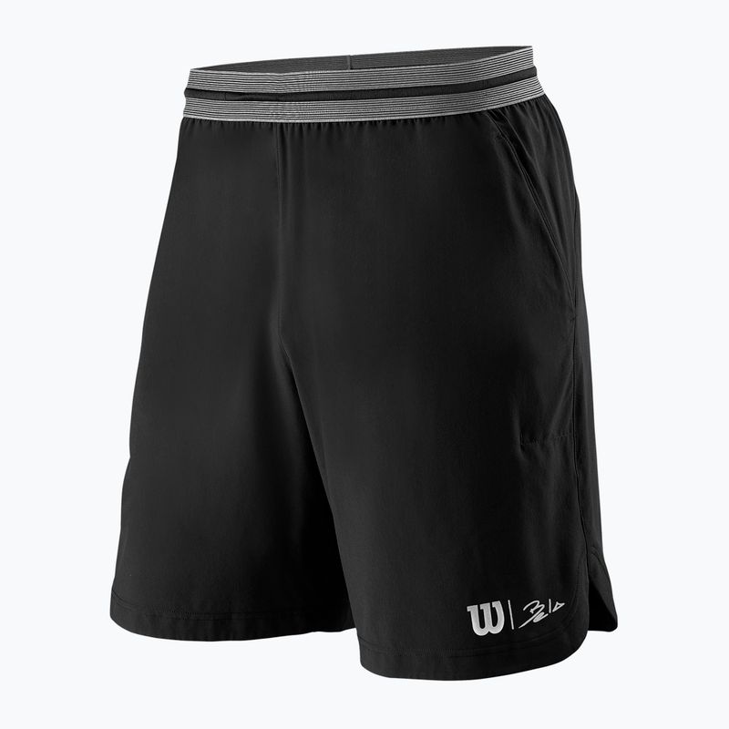 Pantaloni scurți de tenis pentru bărbați Wilson Bela Power 8 Short II negru WRA806902