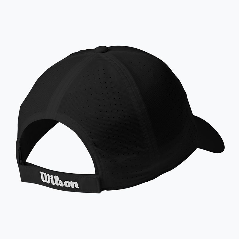 Șapcă de tenis Wilson Ultralight Tennis Cap II pentru bărbați, negru WRA815202 6