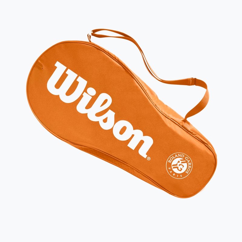 Wilson Roland Garros Elite 25 set de tenis pentru copii  portocaliu și alb WR086810F 9