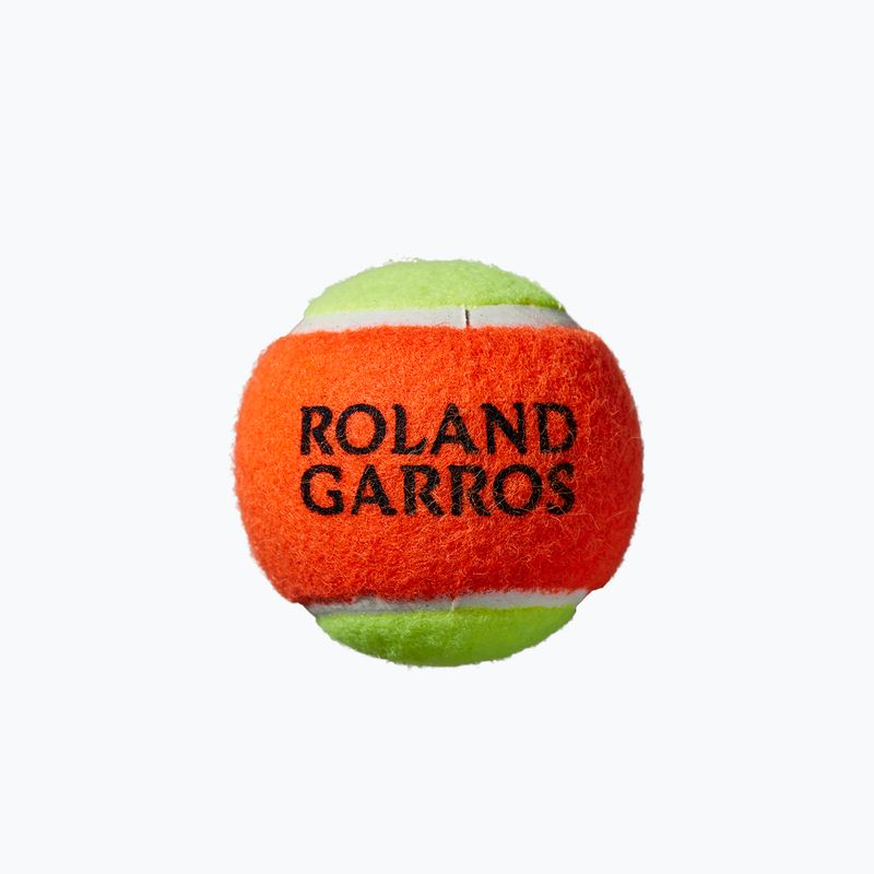 Wilson Roland Garros Elite 25 set de tenis pentru copii  portocaliu și alb WR086810F 14
