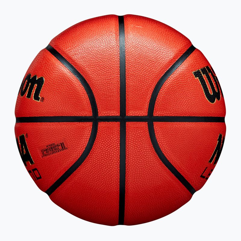 Minge de baschet Wilson NCAA Legend orange/black mărimea 6 4