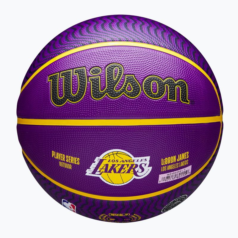 Wilson NBA Jucător NBA Icon în aer liber Lebron baschet WZ4005901XB7 mărimea 7 6