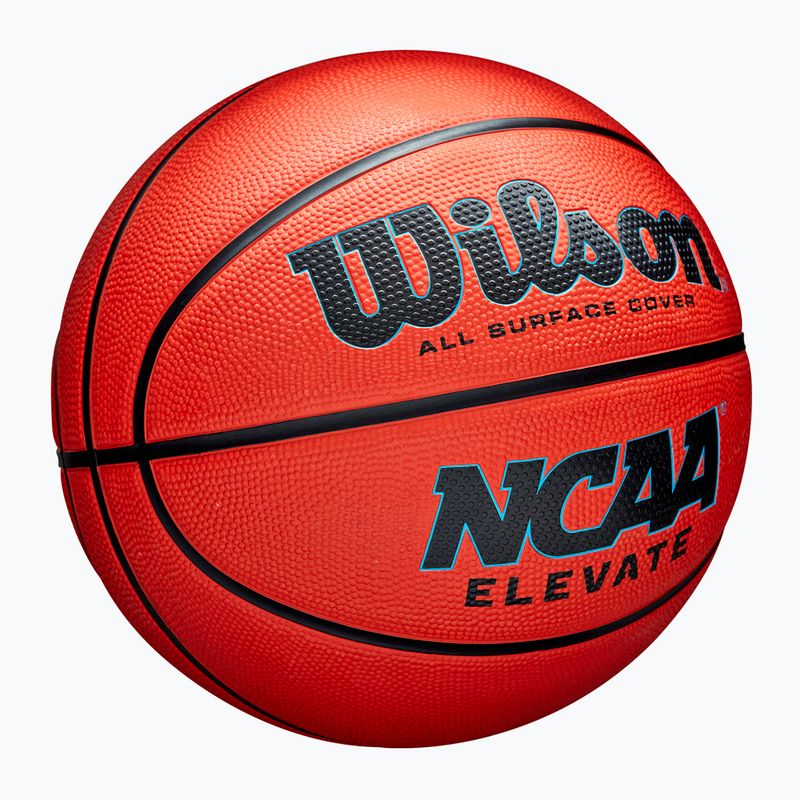 Minge de baschet Wilson NCAA Elevate orange/black mărime 6 2