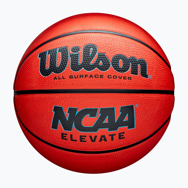 Minge de baschet pentru copii Wilson NCAA Elevate orange/black mărime 5