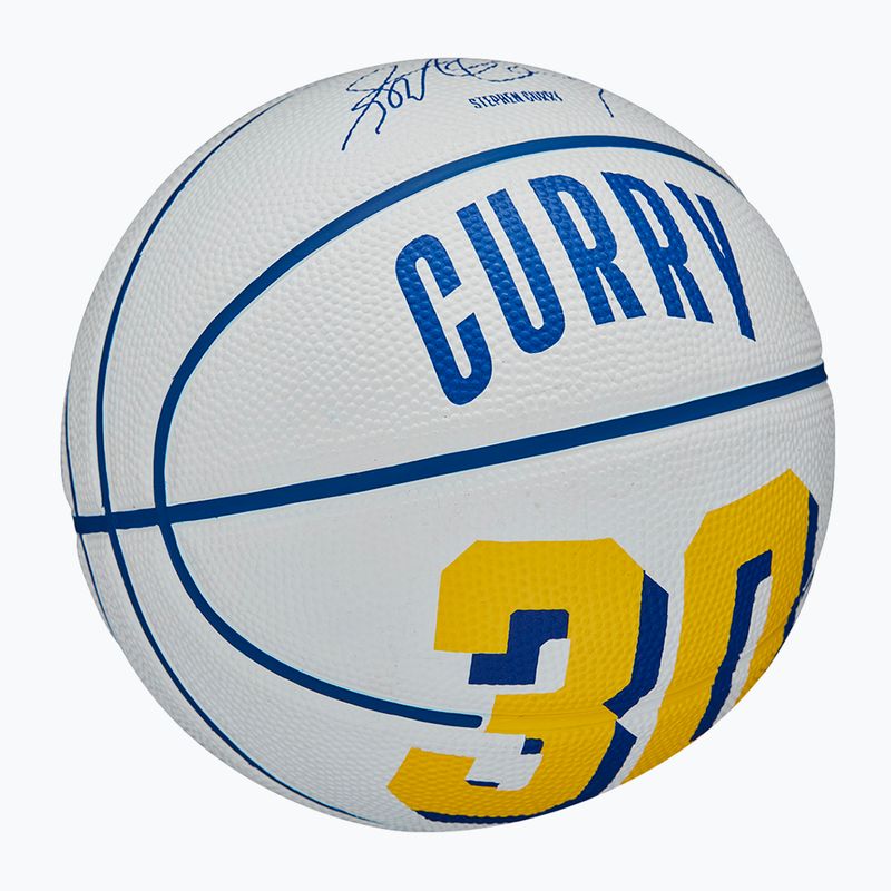 Wilson NBA Player Icon Mini Curry baschet WZ400747401XB3 mărimea 3 2