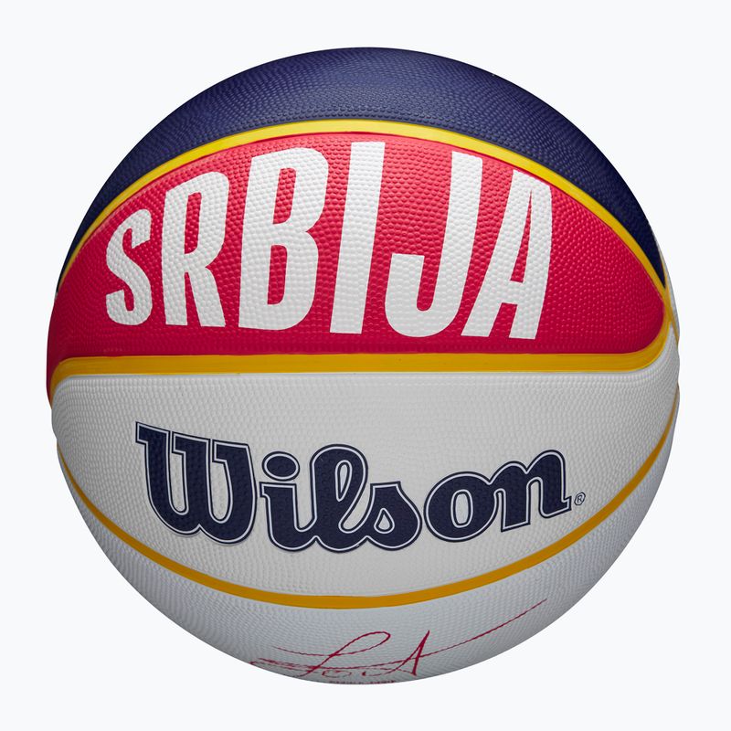 Minge de baschet Wilson NBA Player Local Jokic blue mărime 7