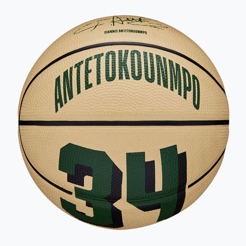 Wilson NBA Player Icon Mini Giannis baschet WZ4007501XB3 mărimea 3 2
