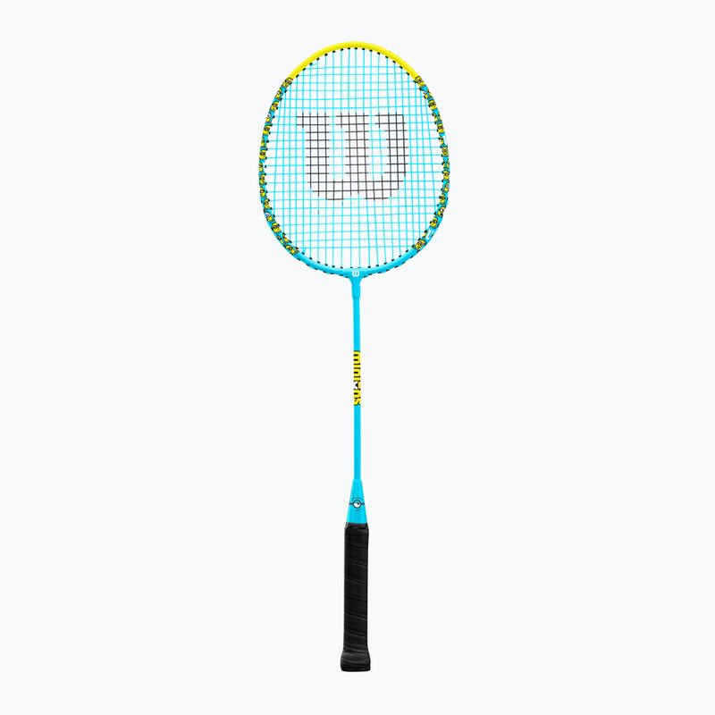 Set de badminton pentru copii Wilson Minions 2.0 black/yellow 2