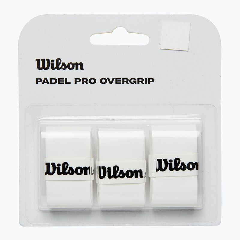 Învelișuri pentru rachetă de padle Wilson Padel Pro Overgrip 3 buc. white 2