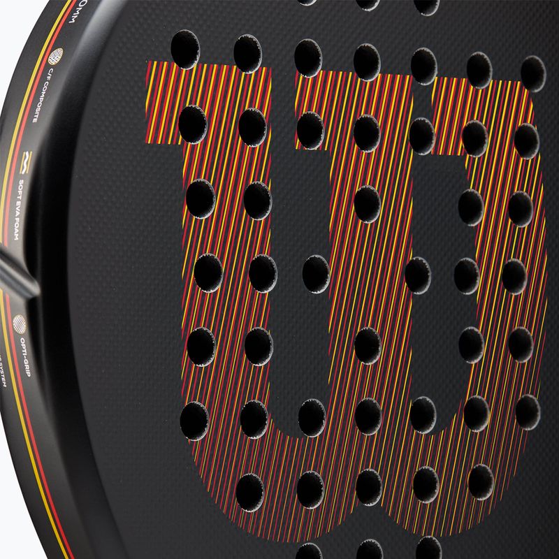 Rachetă de padel Wilson Pro Staff V2 Elite black/red/yellow 5