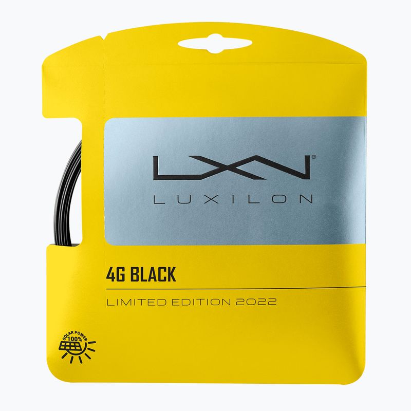 Cordaj de tenis Luxilon 4G 125 Set 12,2 m black