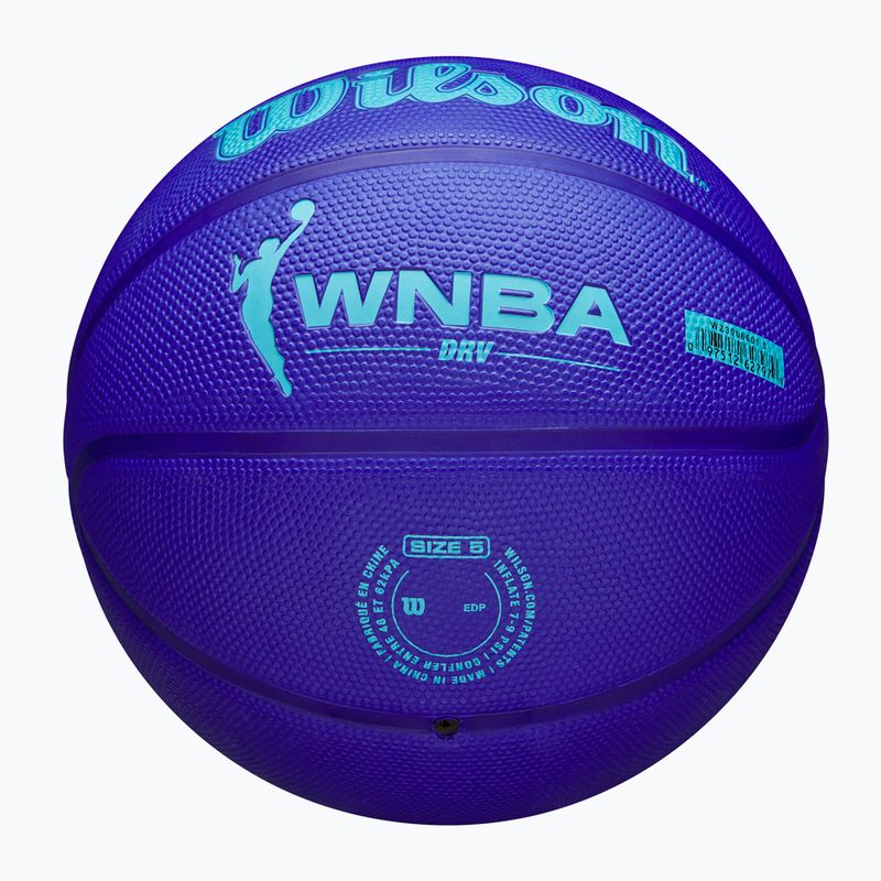 Minge de baschet Wilson WNBA DRV blue/turquoise mărime 6 5