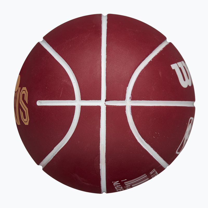 Minge de baschet Wilson NBA Team Dribbler Cleveland Cavaliers brown mărime 7 3