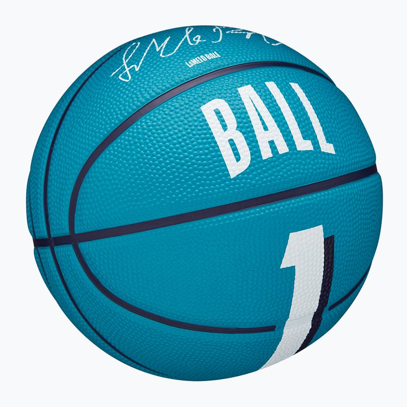 Wilson NBA Player Icon Mini Lamelo baschet WZ4012901XB3 mărimea 3 3