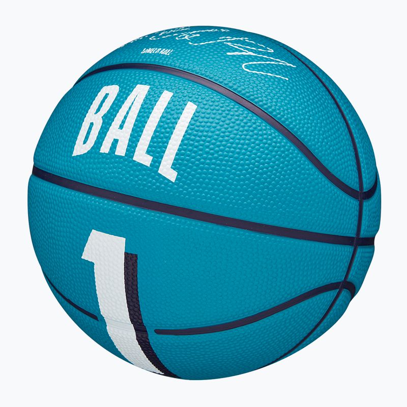 Wilson NBA Player Icon Mini Lamelo baschet WZ4012901XB3 mărimea 3 4