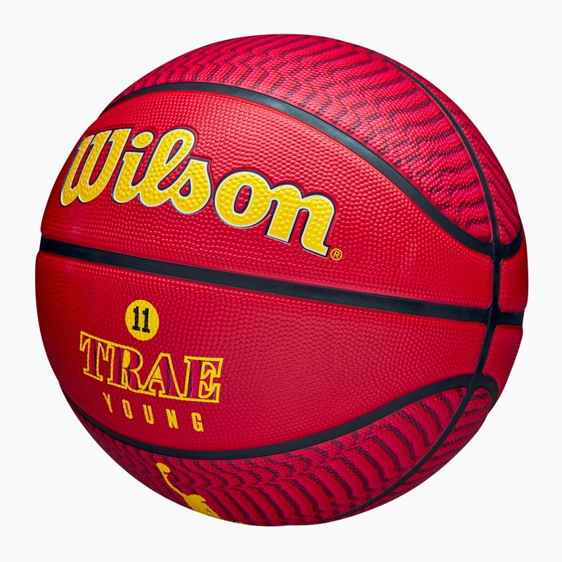 Wilson NBA Player Icon în aer liber Trae baschet WZ4013201XB7 mărimea 7 3