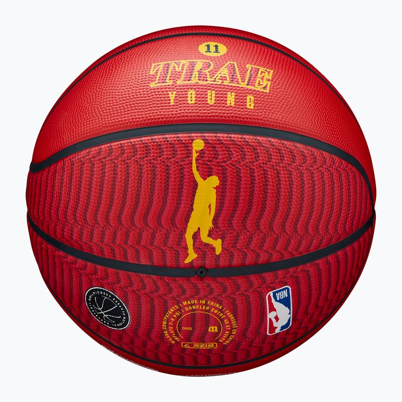 Wilson NBA Player Icon în aer liber Trae baschet WZ4013201XB7 mărimea 7 7